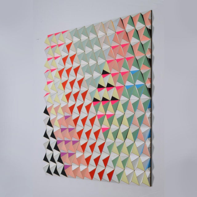 Sebastian Welzel, FIS-3 Topographie, 2020, Cardboard, Set of 2 For Sale - Image 4 of 8