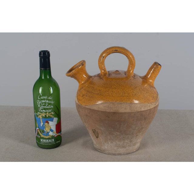 1920s A 20th Century French Terracotta Vinaigrier, or Vinegar Pot For Sale - Image 5 of 8