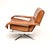 1970s Vintage Leather and Chrome Swivel Armchair from Pieff, 1970 For Sale - Image 5 of 11