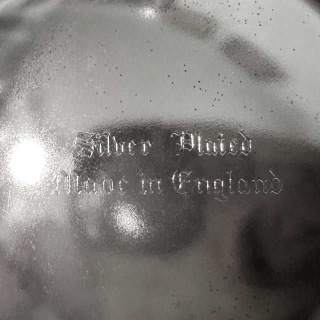 Vintage English Made Silver-Plated Caviar Container or Butter Dish For Sale - Image 6 of 6