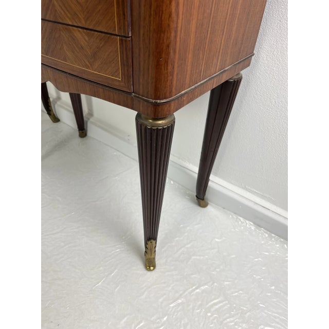 Mid-Century Modern Italian Nightstands, 1950s, Set of 2 For Sale - Image 10 of 14