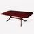 Mid-Century Modern Extendable Mahogany Dining Table from McIntosh For Sale - Image 4 of 7