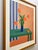 Carol Chapman Vintage 1994 Contemporary Limited Edition Framed Hand Signed Pop Art Silkscreen Print " Tulips for Nana " 1992 For Sale - Image 9 of 18