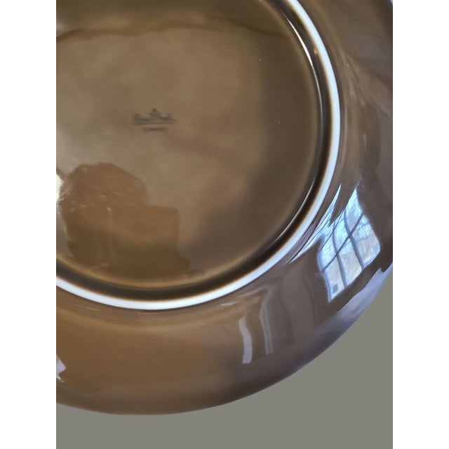 Late 20th Century Late 20th Century Rosenthal Germany Mesh Pattern Dinner Plate Platter For Sale - Image 5 of 7