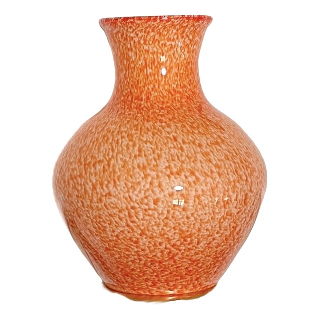 Orange Murano Table Lamp from La Murrina, 1990s For Sale