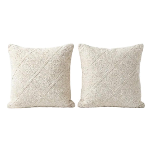 Modern Kilim Pillow Cover 18'' X 20'' - Set of Two For Sale