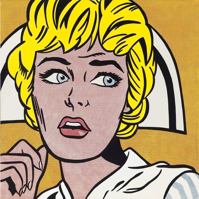 Roy Lichtenstein Nurse Print For Sale