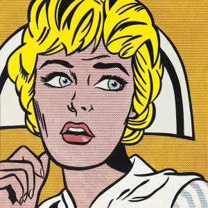 Roy Lichtenstein Nurse Print