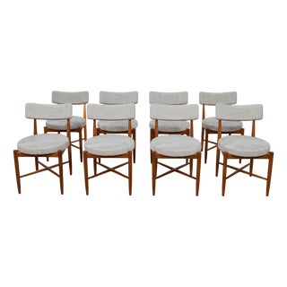 Mid-Century Teak Dining Chairs by Ib Kofod Larsen for G-Plan, 1960s, Set of 8 For Sale