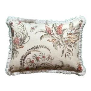 Autumn Woods Vervain Pajaro Decorative Throw Pillow With Down/Feather Insert