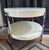 Beautiful side table from MGBW. Add a pop of bright white to a room with this piece. Modern mix of materials: white-...