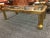 Metal 1970s Italian Brass Coffee Table With Great Design For Sale - Image 7 of 11