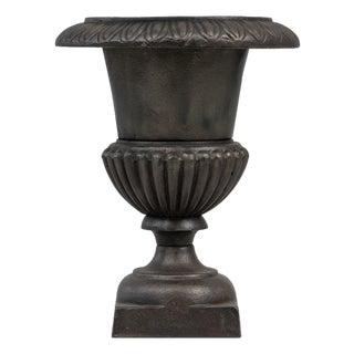 19th Century France Black Iron Planter For Sale