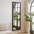 Modern Stenton Tall Wooden Mirror For Sale - Image 3 of 6