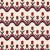 Farmhouse Sample - Schumacher Tulip Flamestitch Embroidery Fabric in Jewel For Sale - Image 3 of 3