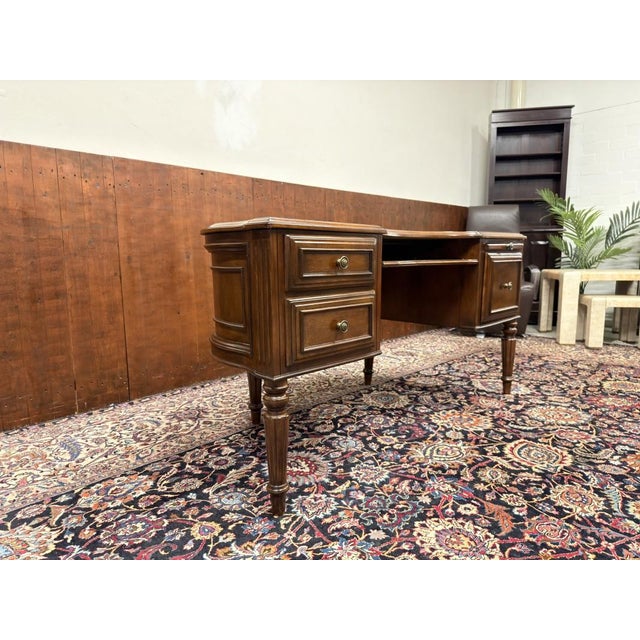 English Writing Desk with Back Panel For Sale - Image 5 of 18