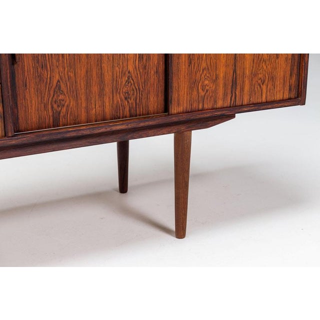 Scandinavian Symmetric Sideboard in Rosewood, Denmark, 1960 For Sale - Image 15 of 18