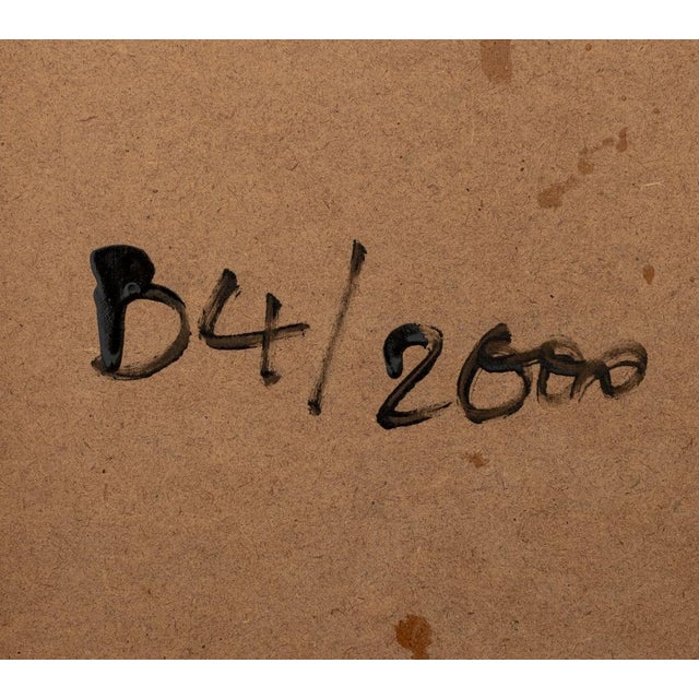 Wood Paolo Barrile "Giant" Mixed Media on Panel For Sale - Image 7 of 9