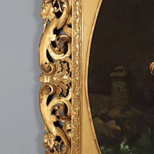 Giulio Aristide Sartorio, Allegory of Hope, Oil on Canvas, Framed For Sale - Image 10 of 16