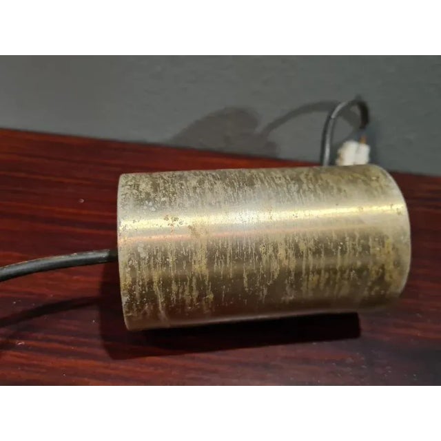 Brass & Wood Lights from Stilux, Italy, Set of 2 For Sale - Image 9 of 14