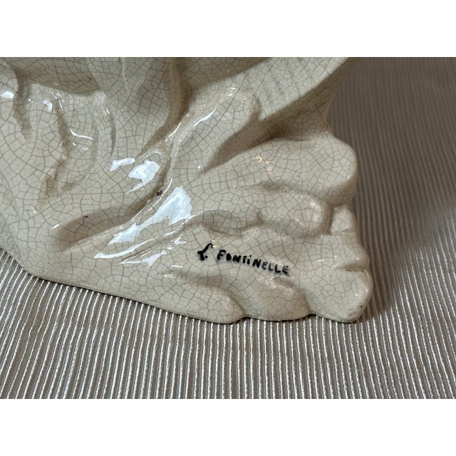 Ceramic Art Deco Ceramic Fish, 1930 For Sale - Image 7 of 14