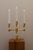 Vintage Swedish Brass Three-Arm Candelabra by Gusum, 1974 For Sale - Image 6 of 7