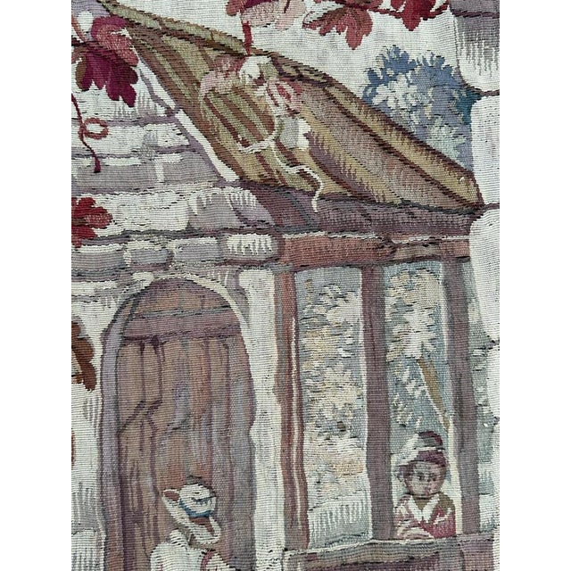 French Aubusson Tapestry, 19th Century For Sale - Image 13 of 18
