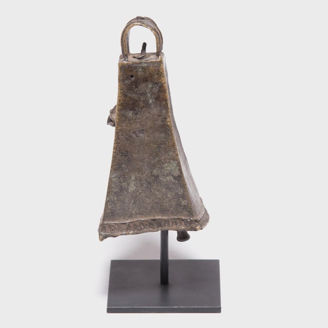 1900 - 1909 Yoruba Omo Bell For Sale - Image 5 of 5