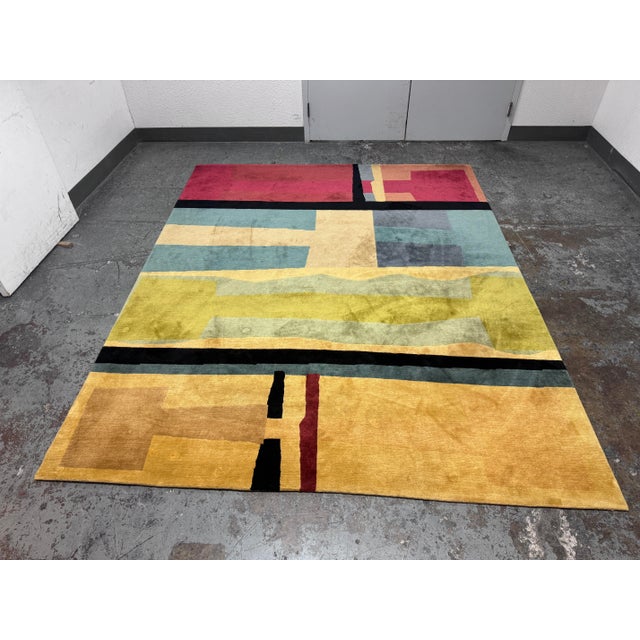 8ft X 10ft Endless Knot Contemporary Area Rug | Chairish