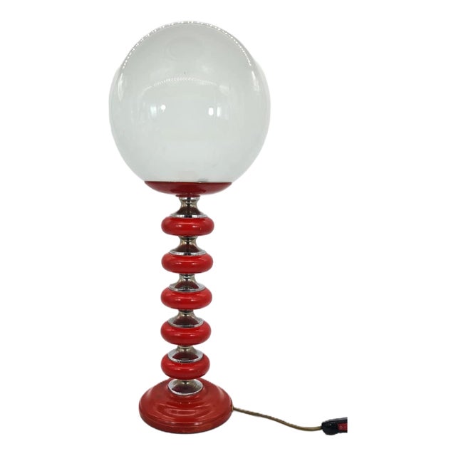 Space Age Table Lamp, GDR, 1970s For Sale