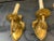 1920's Neoclassic Style Gilt Bronze One Light Sconces - a Pair For Sale - Image 4 of 5