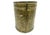Arts & Crafts 1920s Arts and Crafts Brass Repoussé Wastebasket For Sale - Image 3 of 9