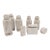 Vintage Hand-Carved Inuit-Style Soapstone Nativity Scene Set For Sale