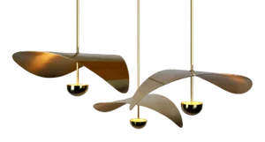 Small Cluster Led Chandelier by Ovature Studio, Set of 3