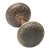 Antique 1890s Bronze Lockwood Vernacular Entry Door Knobs For Sale