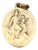 19.2k Gold Our Lady of Mount Carmel and Sacred Heart of Jesus Pendant For Sale