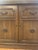 Brown Vintage Bar Cabinet With Mirrored Back and Formica Bar Top For Sale - Image 8 of 12