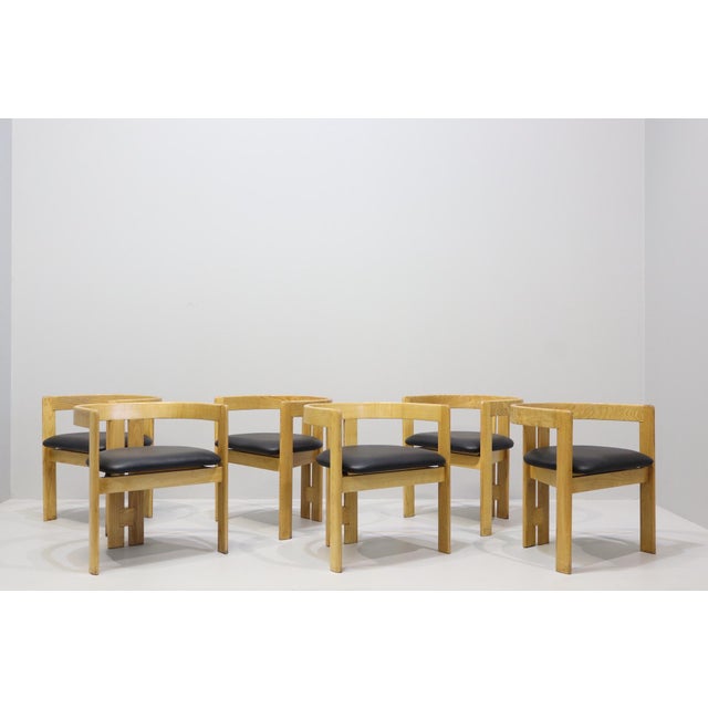 Vintage Piquadro Chairs by Afra & Tobia Scarpa for Gavina, Italy, 1960s, Set of 6 For Sale - Image 6 of 18