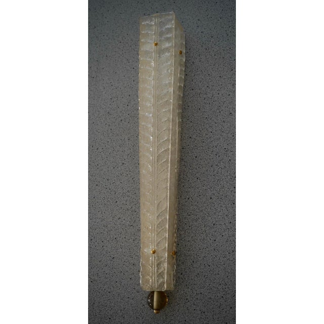 Gold Murano Art Glass Wall Light, 2000s For Sale - Image 6 of 9