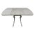 1950s Gray Formica Drop-Leaf Dining Table - Daystrom Collection, Virtue Bros. For Sale
