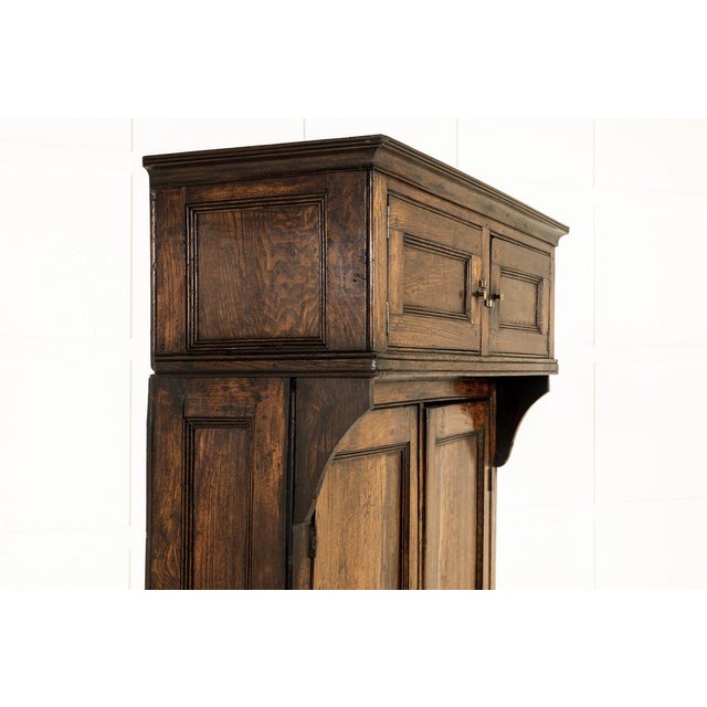 Wood Antique George III Bench in Elm For Sale - Image 7 of 13