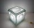 Optical Mirrored Table Lamp by Victor Vasarely, 1960s For Sale - Image 6 of 12