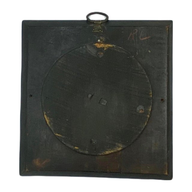 Antique Jean-Jacques Rousseau Bronze Relief Medallion Wall Plaque For Sale In Washington DC - Image 6 of 9