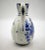 White Antique Faience Dutch Delft Jug Hand Painted For Sale - Image 8 of 9