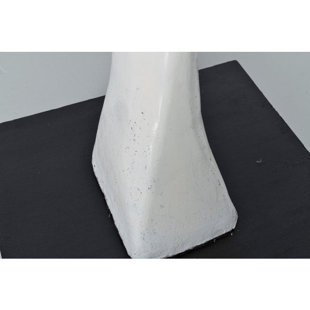 Concrete & Wood Abstract Modern Sculpture by Hans Van Eerd, Holland, 1974 For Sale - Image 10 of 13
