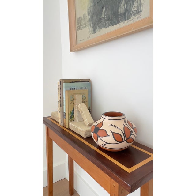 Kewa (Santo Domingo) Pueblo Polychrome Jar by Vicky T. Calabaza For Sale - Image 6 of 6