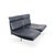 Mid-Century Sofa DS 450 in Leather Black Blue from de Sede For Sale - Image 6 of 15