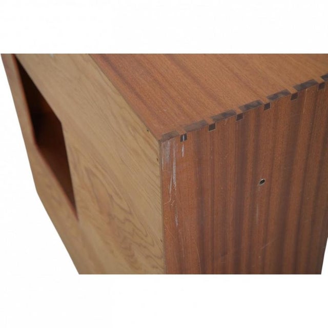 Wood Bookcase in Mahogany by Mogens Koch, 1980s For Sale - Image 7 of 13