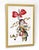 Figurative Red Bow II - Original High Fashion Couture Watercolor on Paper in Gold Frame by Carlos Gamez De Francisco For Sale - Image 3 of 8