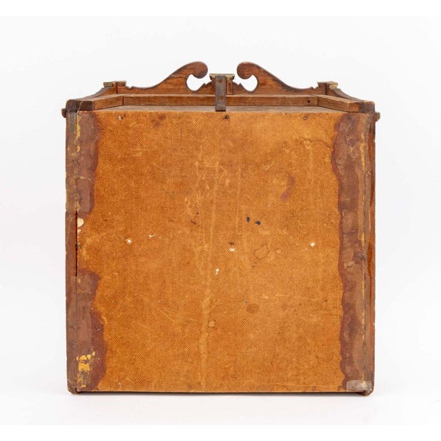 Wood American Federal Style Pine Display Cabinet For Sale - Image 7 of 7